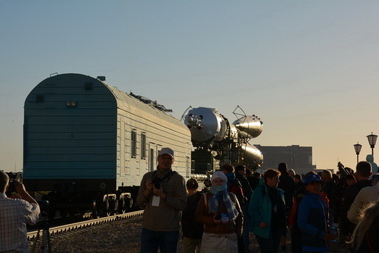 June 2018, Soyuz MS-09 Baikonur launch tour