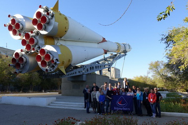 October 2018, Soyuz MS-10 Baikonur launch tour