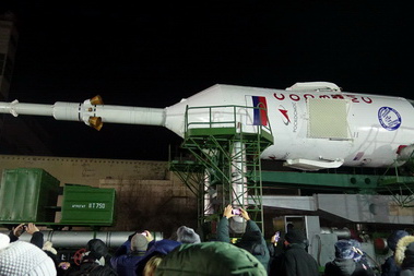 December 2018, Soyuz MS-11 Russia space launch tour